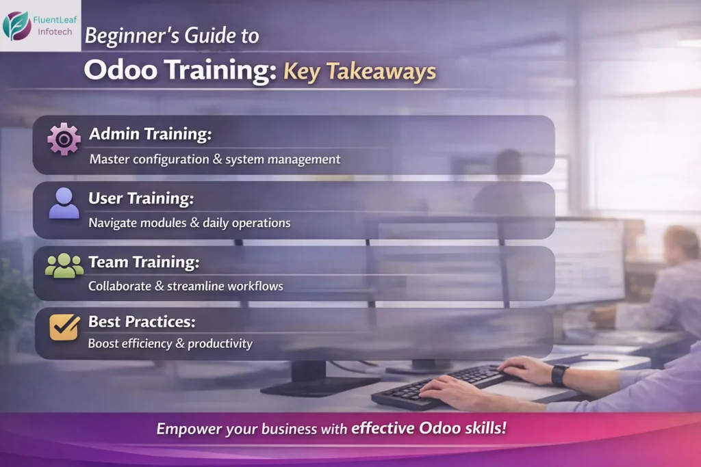 Beginner’s Guide to Odoo Training: Admins, Users & Teams
