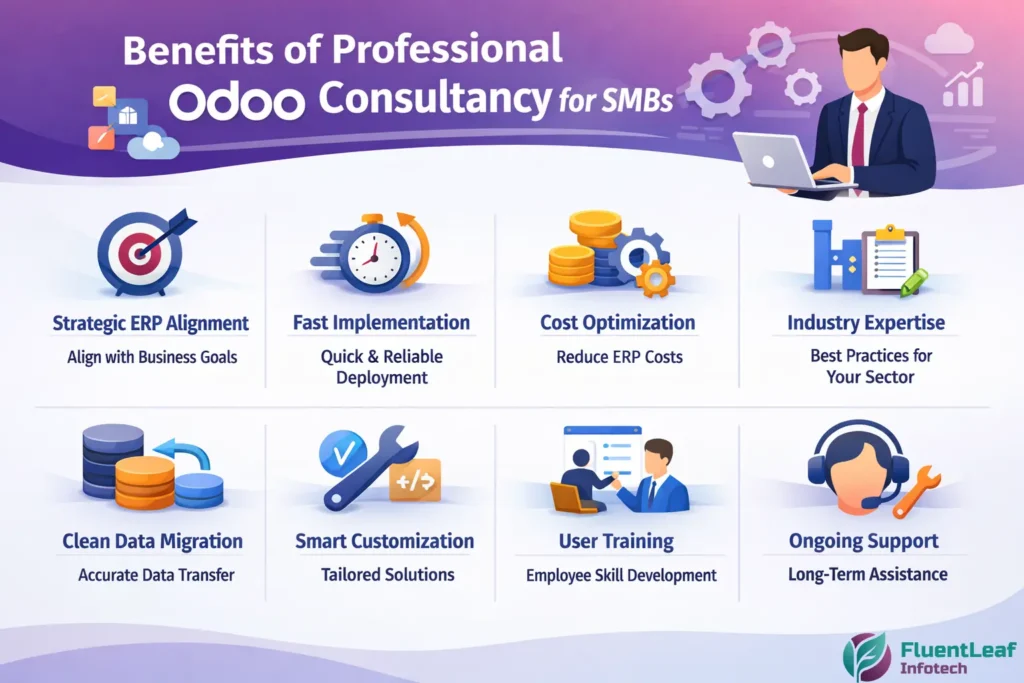 Benefits of Professional Odoo Consultancy for SMBs